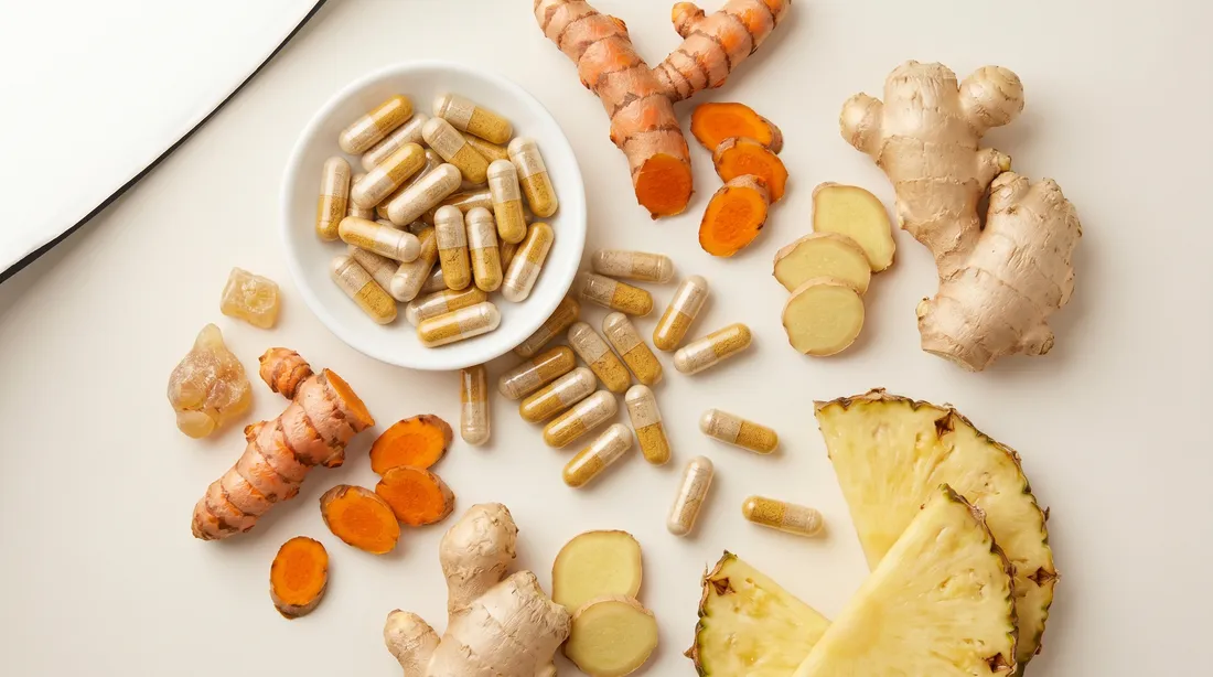 Heal N Soothe capsules with turmeric, ginger and boswellia